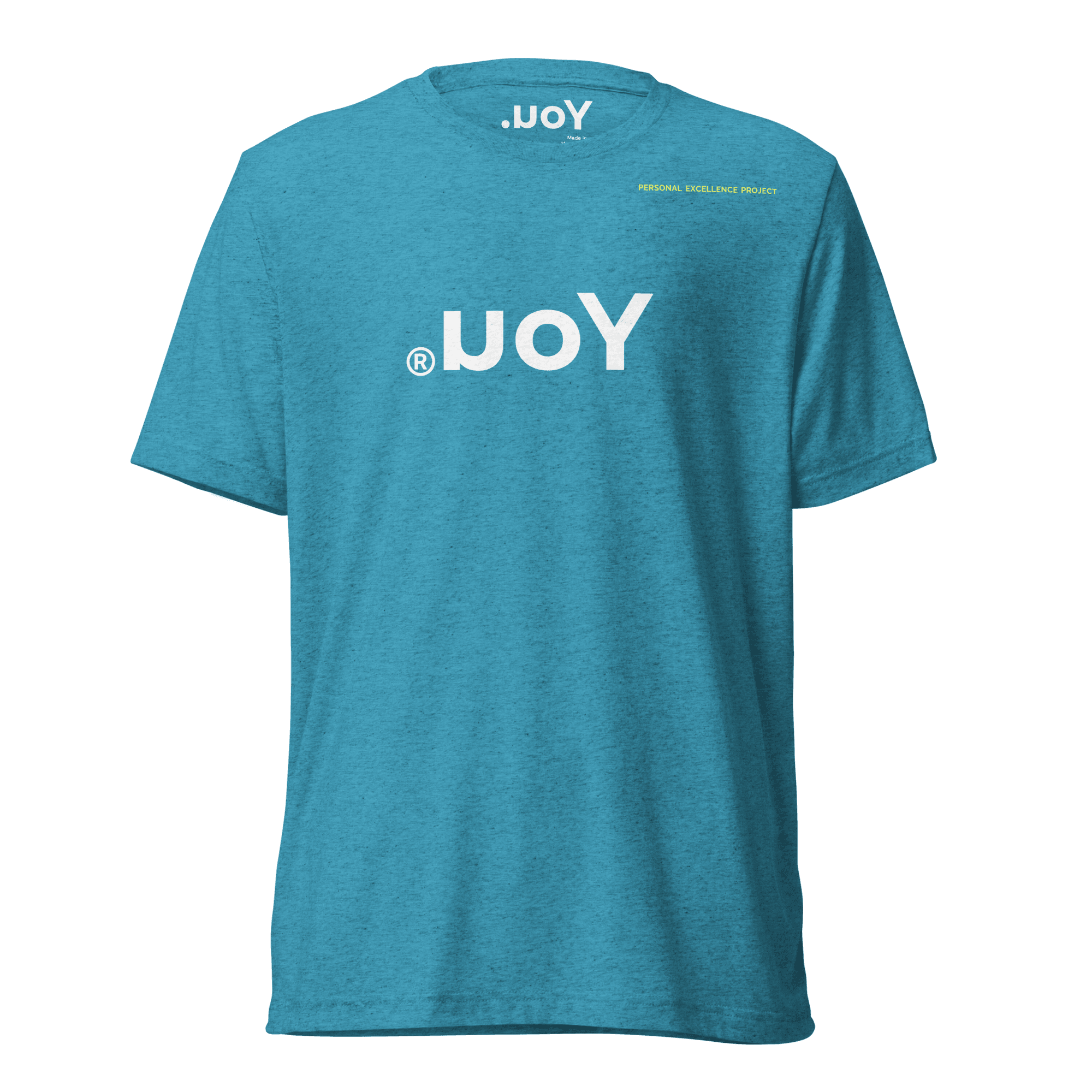 .uoY Made For Greatness Tee in Aqua