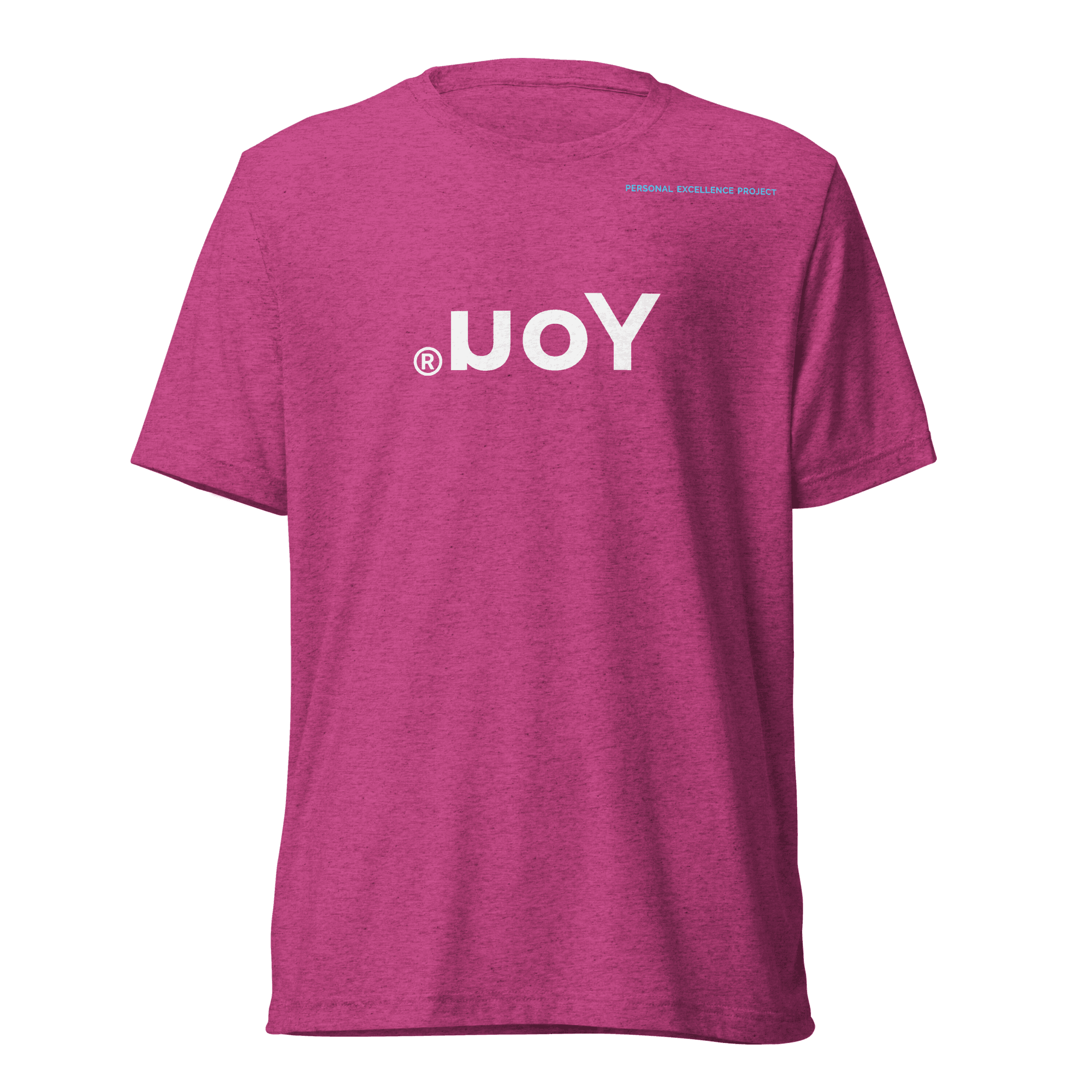 Made For Greatness Tee — Berry, front